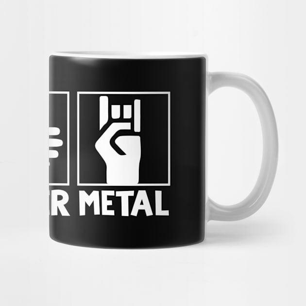 Rock Paper Metal by TeeTeeUp